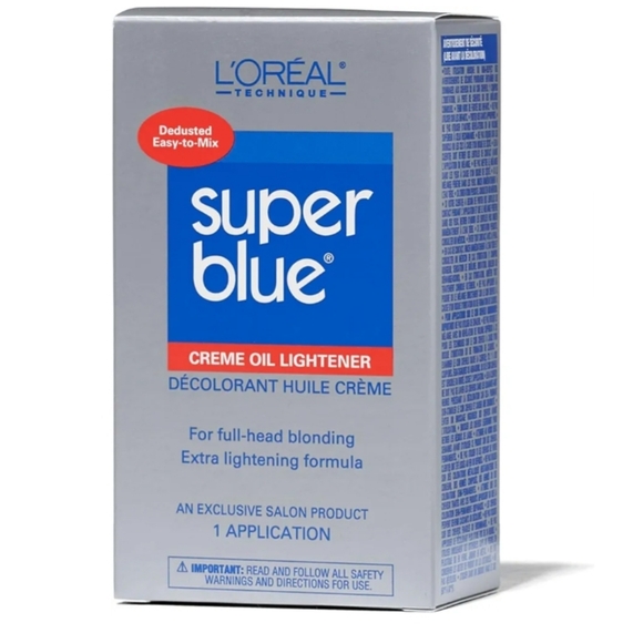 L'Oreal Technique Super Blue Creme Oil Lightener - Picture 1 of 2